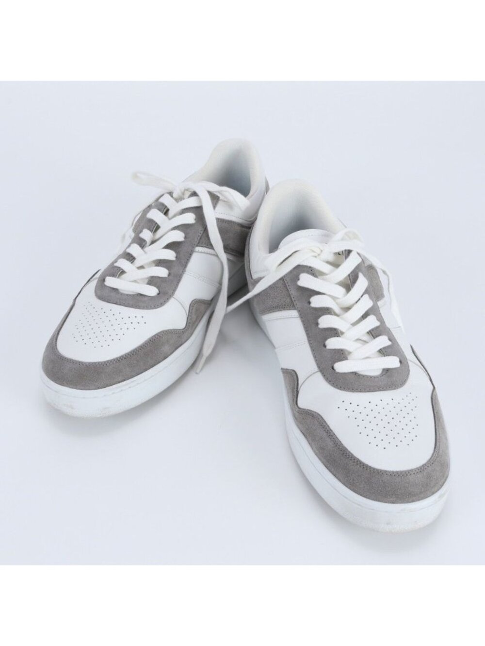 Celine 44 Leather Sneakers Low Cut Lace Up Shoes Business